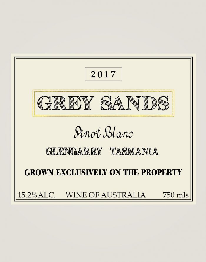 Grey Sands Pinot Blanc 2017