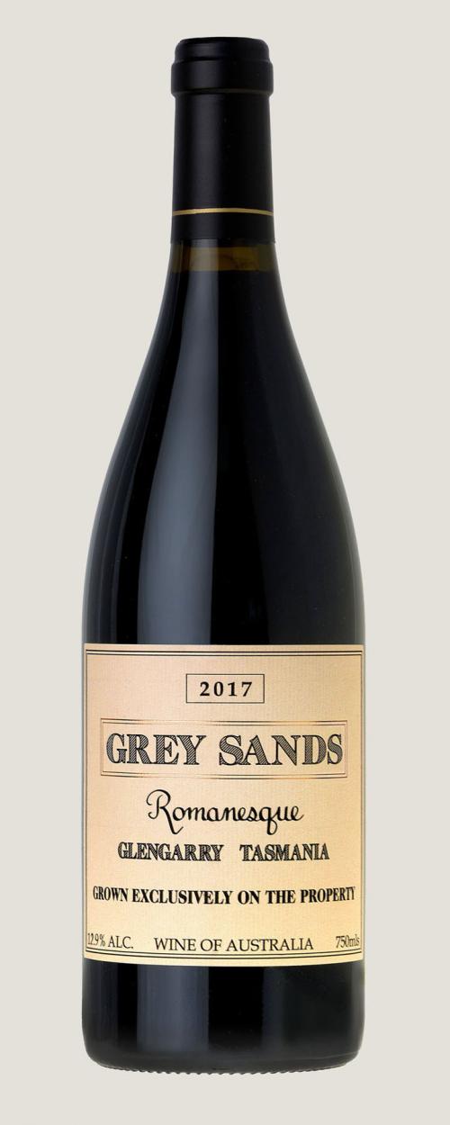 Grey sands 2017 Romanesque bottle
