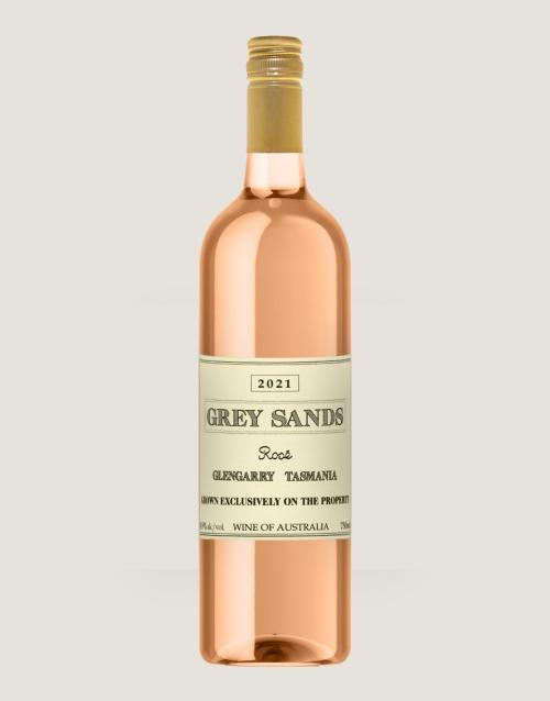 Bottle shot of Grey Sands Rose'